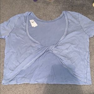 Aerie twist back T-shirt